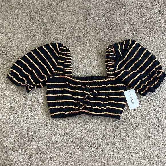 Montce Swim Rasta Scallop Marcela Bikini Top *NWT* - Picture 5 of 8